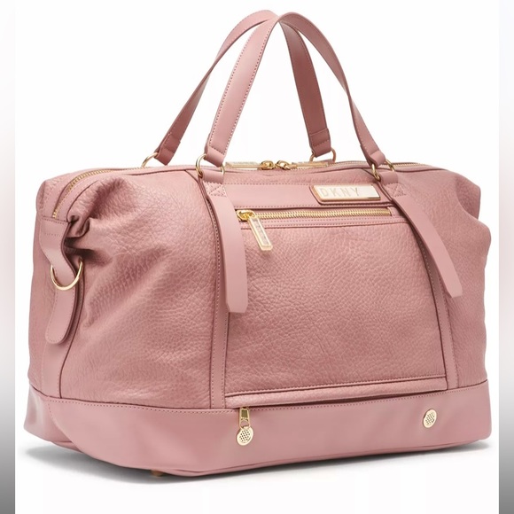 Dkny Bags Dkny Rapture Vegan Leather Weekender Boarding Duffle Bag